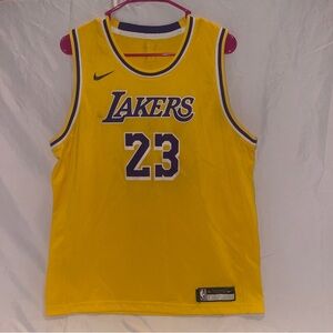 Nike Yellow Lakers Jersey
